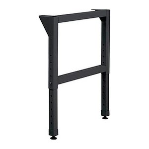 ADB Werkbankfüße anthrazitgrau 70,0 cm 58,0 - 98,0 cm