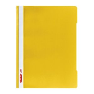 herlitz Schnellhefter Quality Kunststoff gelb DIN A4, 1 St.