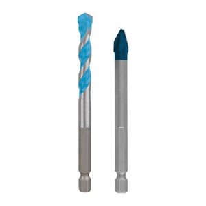 BOSCH Bohrer-Set EXPERT HEX-9 Hard Ceramic + HEX-9 Multi Construction, 2 St.