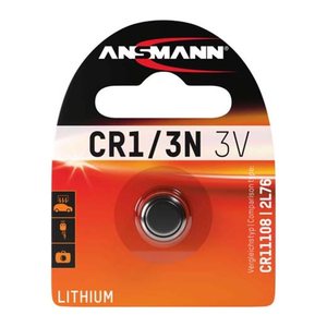 ANSMANN Knopfzelle CR 1/3N Lithium 3,0 V, 1 St.