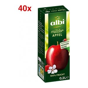 albi® milder Apfel Fruchtsaftkonzentrat 40x 0,2 l