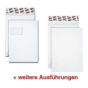 dots Versandtaschen DIN B4 ohne Fenster weiß 100 St.