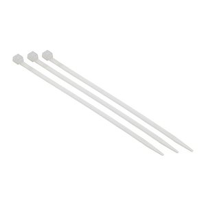 EFB Kabelbinder 100mm,100er-Beutel, transparent,Breite 2.5mm