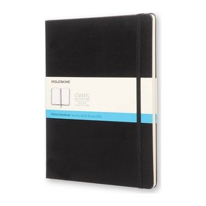 MOLESKINE Notizbuch Classic Collection fester Einband ca. DIN A4 punktkariert, schwarz Hardcover 192 Seiten, 1 St.