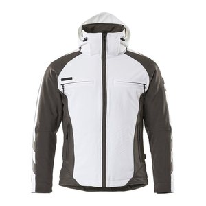 MASCOT® Herren Softshelljacke "DARMSTADT" Unique weiß, anthrazit Größe L