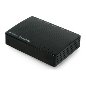 LANBERG Switch 5-Port 1Gb/s unmanag. Gigab.Eth. Desktop 12V