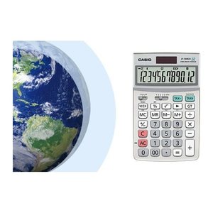 CASIO JF-120ECO Tischrechner silber