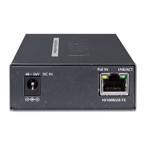 PLANET 1-Port 10/100TX PoE PD + 1-Port Coax Long Reach PoE