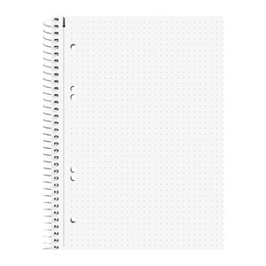 BRUNNEN Collegeblock Student Premium Kleinformat punktraster DIN A5 ohne Rand, 1 Block