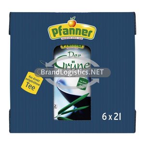 Pfanner Eistee  Kaktusfeige, Zitrone 6x 2,0 l