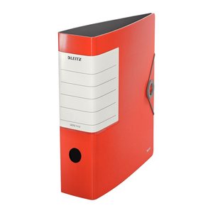 LEITZ Solid 1112 Ordner hellrot Kunststoff 8,2 cm DIN A4, 1 St.
