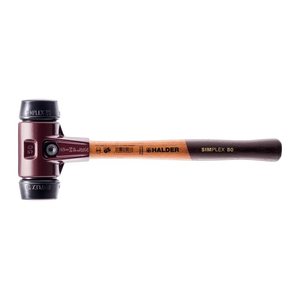 HALDER SIMPLEX Schonhammer Ø 30 mm Kopf: Gummi