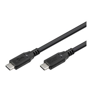 goobay USB 4 USB-Kabel 2,0 m schwarz, 1 St.