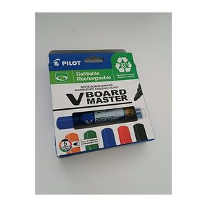 PILOT V-Board Master Whiteboard-Marker farbsortiert 2,0 - 5,0 mm, 5 St.