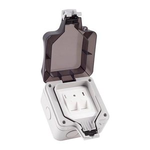 Shiverpeaks Outdoor Aufputz-Netzwerkdose für Keystone IP66