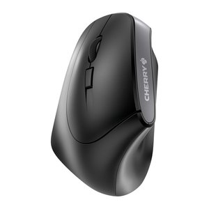 CHERRY MW 4500 LEFT Maus ergonomisch kabellos schwarz