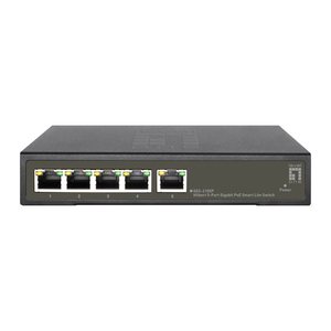 LevelOne PoE+Switch 4xGE PoE/1xGE 65W Hilbert SL managed