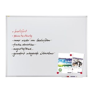 FRANKEN Whiteboard X-tra!Line SC3206 240,0 x 120,0 cm weiß emaillierter Stahl