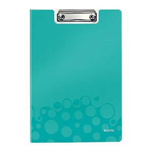 LEITZ Klemmbrettmappe WOW 4199 DIN A4 eisblau Kunststoff, 1 St.