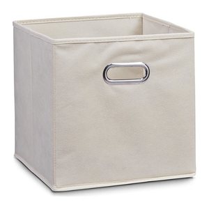 Zeller Aufbewahrungsbox 30,0 l beige 32,0 x 32,0 x 32,0 cm, 1 St.