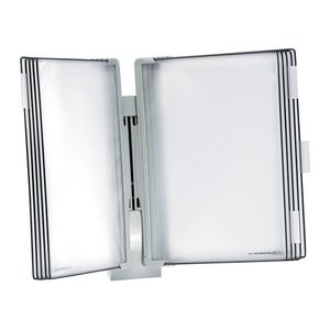 tarifold Wand-Sichttafelsystem Office 714300 DIN A4 grau mit 10 St. Sichttafeln, 1 St.