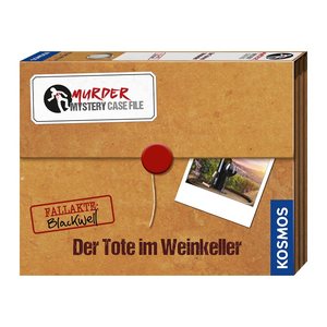 KOSMOS Murder Mystery Case File Der Tote im Weinkeller Geschicklichkeitsspiel, 1 St.