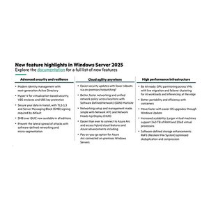 Windows Server 2025 16-Core Std ROK P77100-A21