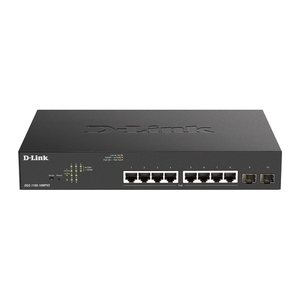 Switch 280mm D-Link DGS-1100-10MPV2 2*SFP/ 8*GE PoE+