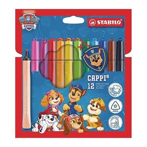 STABILO Cappi PAW Patrol Filzstifte farbsortiert, 12 St.