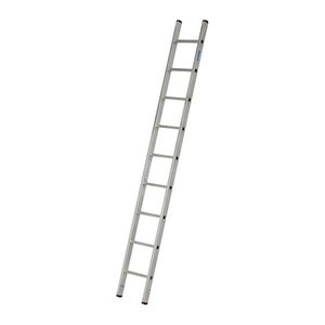 KRAUSE Anlegeleiter MONTO Sibilo silber 9 Sprossen, H: 270,0 cm