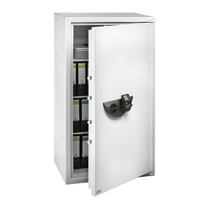 BURG WÄCHTER Sicherheitsschrank WS Office 806 E FP Sicherheitsstufe B nach VDMA 24992 lichtgrau 78,0 x 55,4 x 148,6 cm