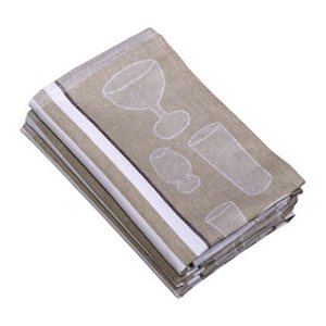 Dyckhoff Geschirrtücher sand 50,0 x 70,0 cm, 3 St.