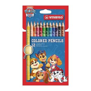 STABILO Colored Pencil Edition PAW Patrol Buntstifte farbsortiert, 12 St.