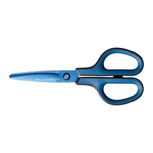 PLUS JAPAN Schere schwarz-blau 17,5 cm