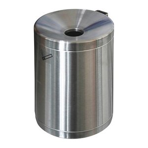 TKG Rondo Maxi Wandaschenbecher Edelstahl, 1 St.