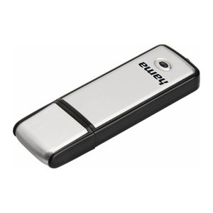 hama USB-Stick Fancy silber, schwarz 128 GB, 1 St.