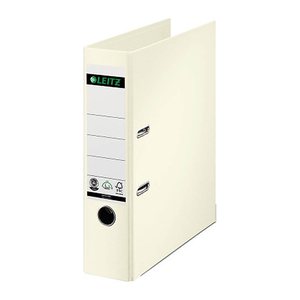 LEITZ 1007 Ordner signalweiß Karton 8,0 cm DIN A4, 1 St.