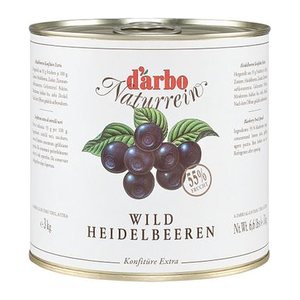 d’arbo  Extra Wildheidelbeer Fruchtaufstrich, 3,0 kg