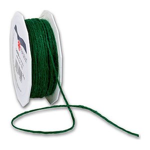 PRÄSENT Kordel Jute matt tannengrün 2,0 mm x 25,0 m