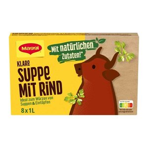 Maggi® klare Suppe mit Rind 8x 1,0 l, 1 St.