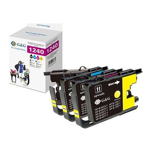 G&G XL-Druckerpatronen 4er Set Brother LC-1240VALBP