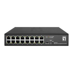LevelOne Switch 16xGE 10" Hilbert SL managed