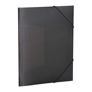 HERMA Sammelmappen DIN A4 schwarz transluzent , 3 St.