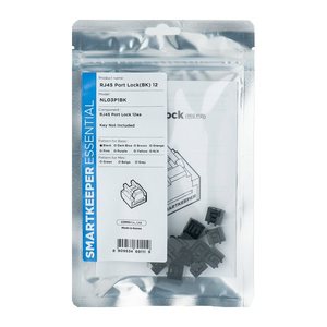 SmartKeeper Basic "RJ45 Port" Blocker schwarz 12 Stk.