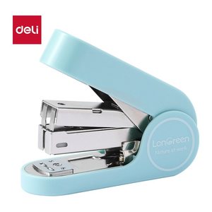 DELI Heftgerät LonGreen EASY 25 Blatt hellblau