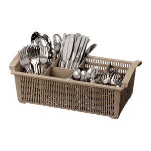 Bartscher Gastro-Spülkorb 8 Fächer braun, 1 St.