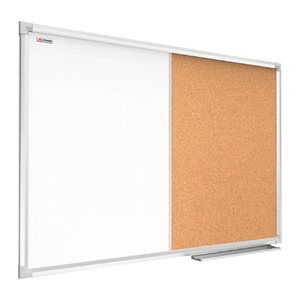 ALLboards Whiteboard-Pinnwand 90,0 x 60,0 cm Textil weiß