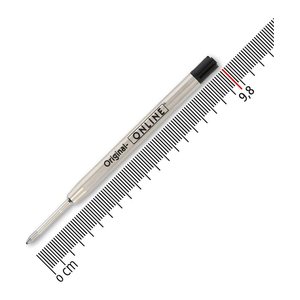 ONLINE® Kugelschreiberminen M schwarz, 1 St.