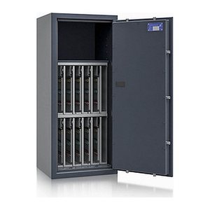 ISS safe4key Schlüsseltresor grau mit 560 Haken, Elektronikschloss, 50,0 x 42,0 x 115,0 cm, 1 St.