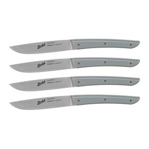 Berkel Steakmesser COLOR grau, Klinge: 11,0 cm, 4 St.